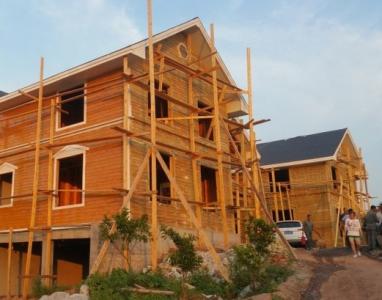 廣安2000平米鋼木結構會所業主非常滿意